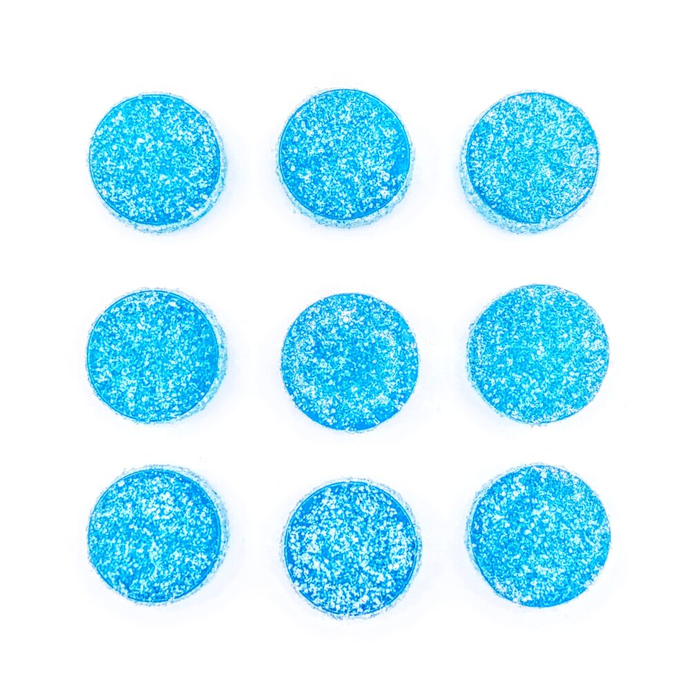 Chillin Gummies Edible ‘Flying’ 240mg THC (12pcs x 20mg) - Blue Raspberry - Image 2