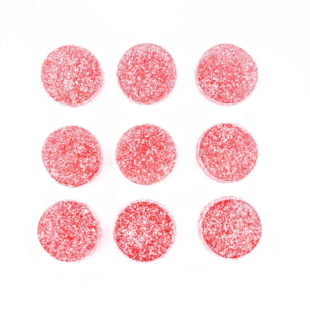 Chillin Gummies Edible ‘Flying’ 240mg THC (12pcs x 20mg) - Watermelon - Image 2