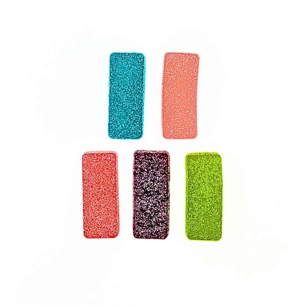 Chillin Gummies 'Extreme' 500mg THC (5pcs x 100mg) - Assorted - Image 2